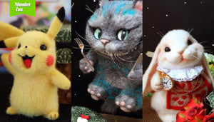 [2016.9.5] Wonder Zoo | Needle Felted Wool Animals Projects Inspiration & Ideas