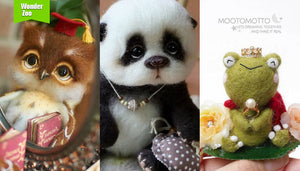[2016.8.27] Wonder Zoo | Needle Felted Wool Animals Projects Inspiration & Ideas