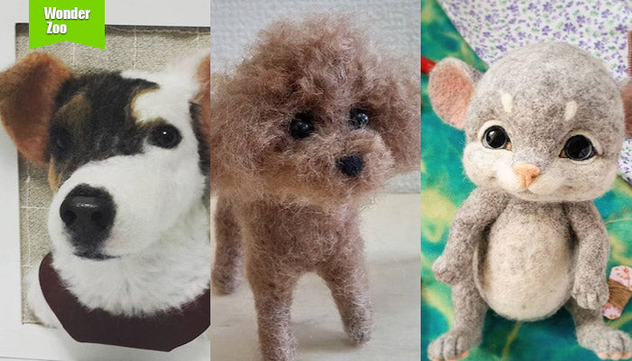 [2016.9.30] Wonder Zoo | Needle Felted Wool Animals Projects Inspiration & Ideas