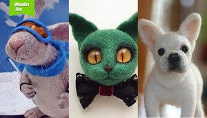 [2016.10.18] Wonder Zoo | Needle Felted Wool Animals Projects Inspiration & Ideas