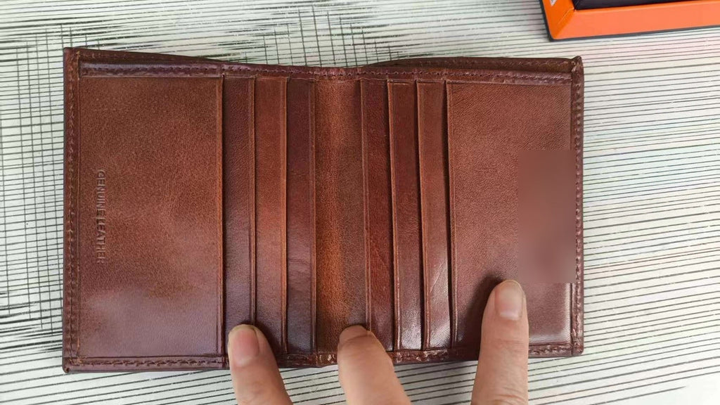 Free Leather Pattern Download: Minimalist Leather Men's Wallet (Bifold)