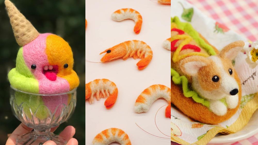 Delightful Delicacies: 20 Adorable Needle Felted Food Creations to Melt Your Heart