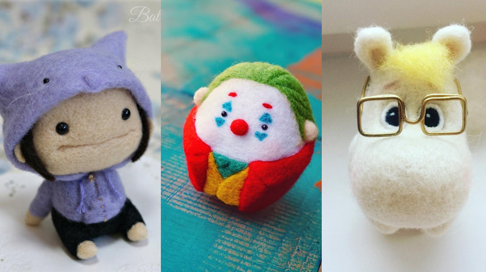 20 Cute Needle Felted Dolls | Cute Needle Felting Ideas