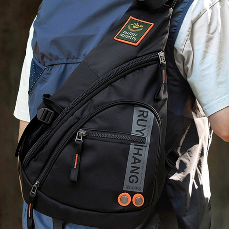 Large Sling Bag for Big Guys - Back View