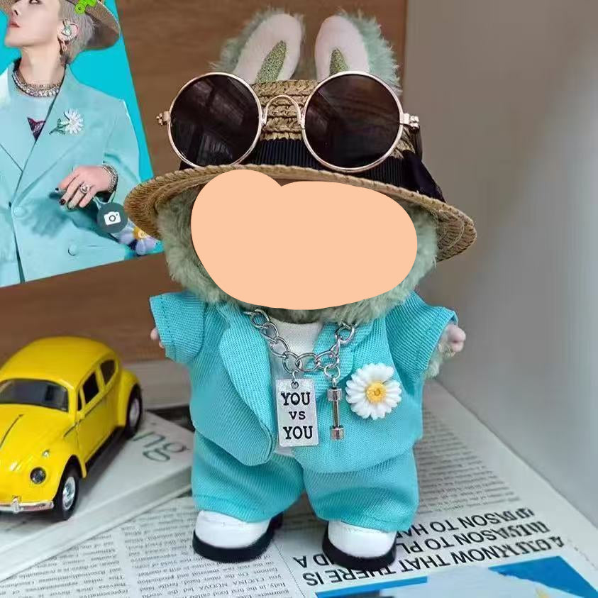 Labubo Outfits G-Dragon Suit Set Accessories Fashion