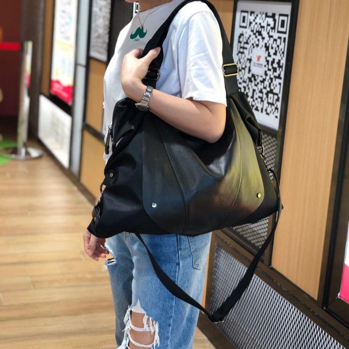 bag nylon​ Black Nylon Crossbody Bag Womens Nylon Travel Bag Nylon Duffle Bag for Women 
