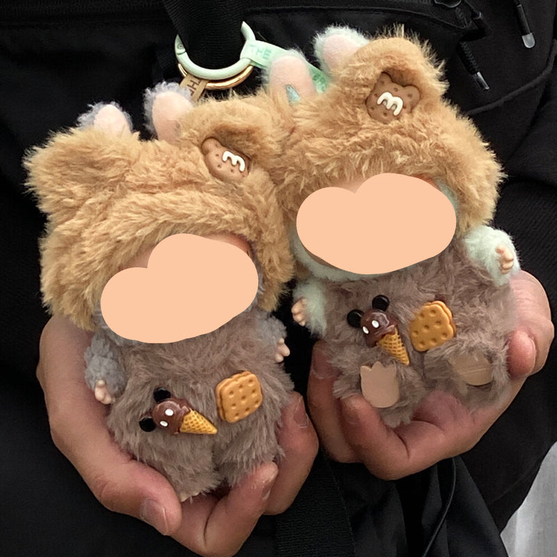 Clothes Labubu Teddy Bear Suit Keychain Labubu Clothing Macaron Clothes for Labubu - Feltify