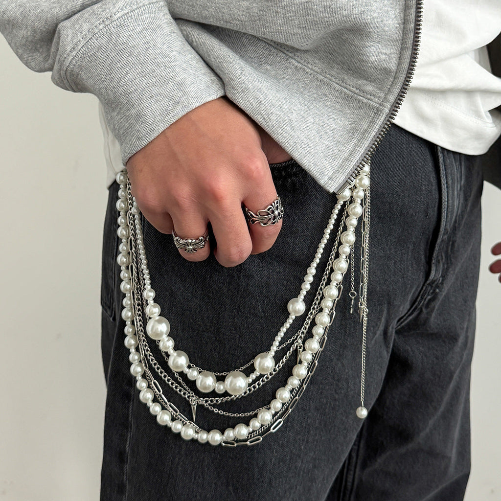 Pearl Wallet Chain 