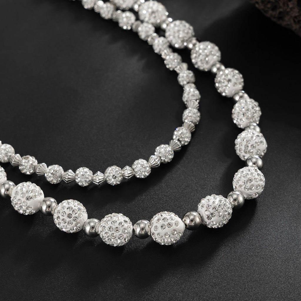 Diamond Wallet Chain Beaded Wallet Chain for Men - iChainWallets