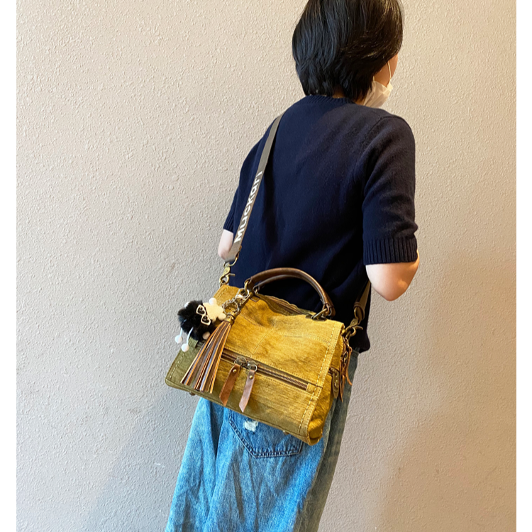 Dark Green Convertible Canvas Handbag Crossbody Bag With Outside Pockets Canvas Convertible Backpack Shoulder Bag - Feltify