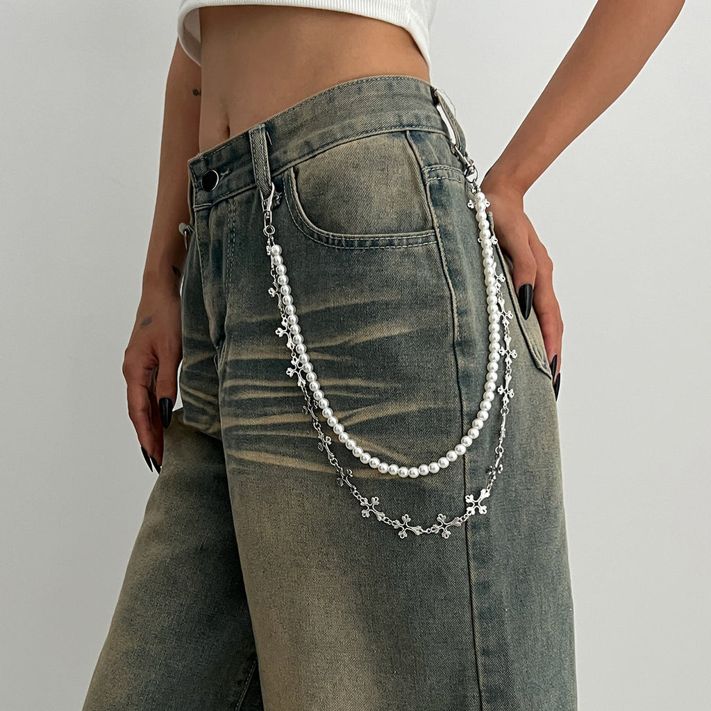Pearl Wallet Chain for Women