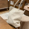 reusable grocery bags Beige Canvas Tote Bag Shoulder Tote Bag Womens Canvas Tote Bag On Shoulder Mens
