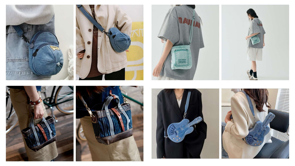 Temp - Small Denim Crossbody Bag Listing1