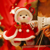 The Best Christmas Teddy Bear Doll Best Stuffed Bear Toys Christmas Gifts for Her / Girlfriend Mom Kids
