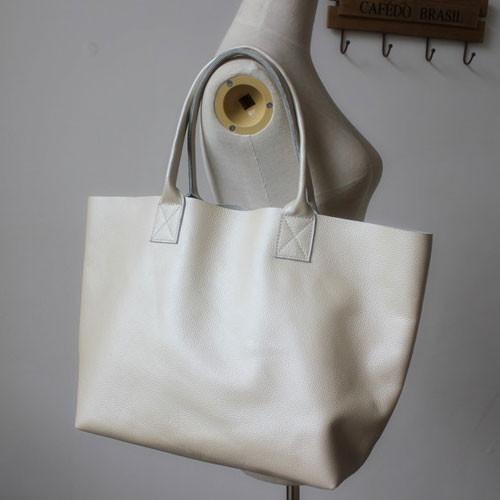 white leather tote White Soft Leather Tote Handbags Best Leather Tote Bags White Leather Tote 