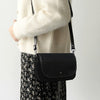 Black LEATHER WOMEN Messenger Bag SHOULDER BAG Crossbody Purses FOR WOMEN