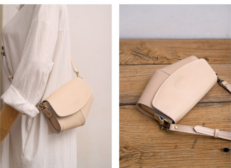 Women's Elegant Sling Bag Long Strap Small Shoulder Bag 
