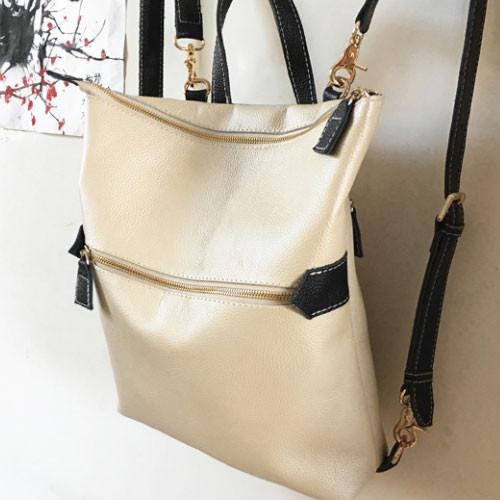 Genuine Leather vintage handmade shoulder bag cross body bag handbag backpack
