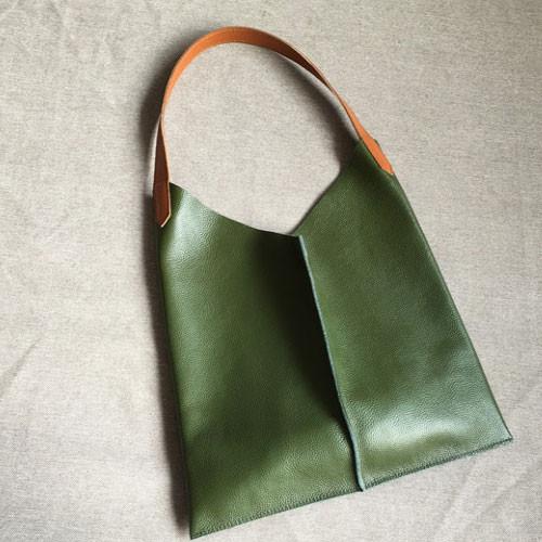 leather laptop tote bag Slouchy Leather Tote for Women Best Leather Tote Handbags Green Leather Tote Bag Women's