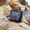 Best Gray Leather Womens Vintage Tote Handbag Handmade Tote Crossbody Purse for Ladies