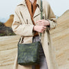 Best Green Leather Womens Vintage Tote Handbag Handmade Tote Crossbody Purse for Ladies