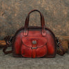 Best Red Leather Womens Vintage Handbag Handmade Crossbody Purse for Ladies