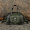 Best Green Leather Womens Vintage Handbag Handmade Crossbody Purse for Ladies