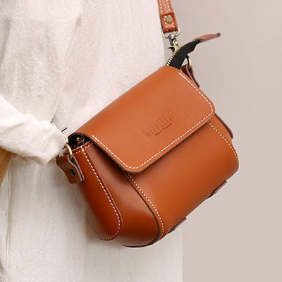 Buy Womens Vegan Leather Small Crossbody Bag for Women Handbag Purse  Fashion Shoulder Bag with 2 Adjustable Strap, Brown, at Amazon.in