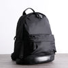 Black Nylon Leather Satchel Backpack Womens School Backpacks Bag Nylon Leather Travel Rucksack for Ladies