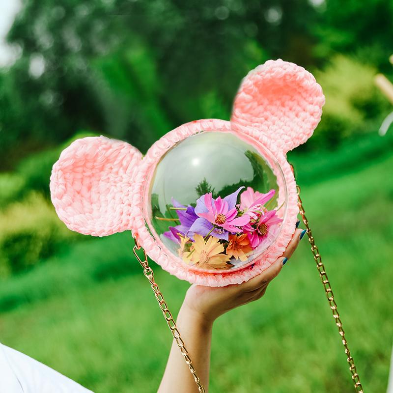 Mickey mouse crochet bag 2025