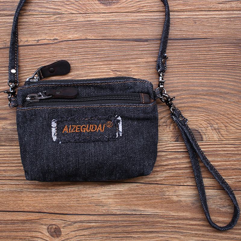 ショルダーバッグ・ポシェット Citybreeze CITY DENIM MINI FLAT SHOULDER RM5B0109 Citybreeze CITY DENIM MINI FLAT SHOULDER RM5B0109