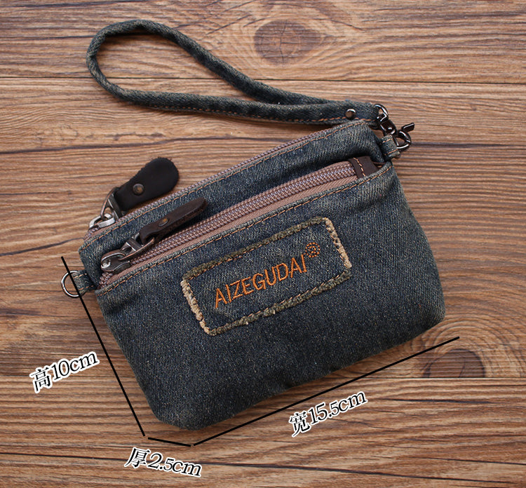 【新品未使用】Denim Mini Shoulder Bag Black Denim Mini Shoulder Bag - Shop - Supreme