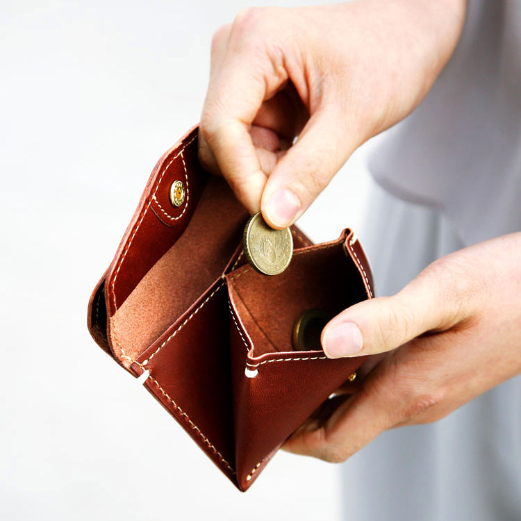 Leather Pattern Leather Card Wallet Pattern Envelope Coin Holder