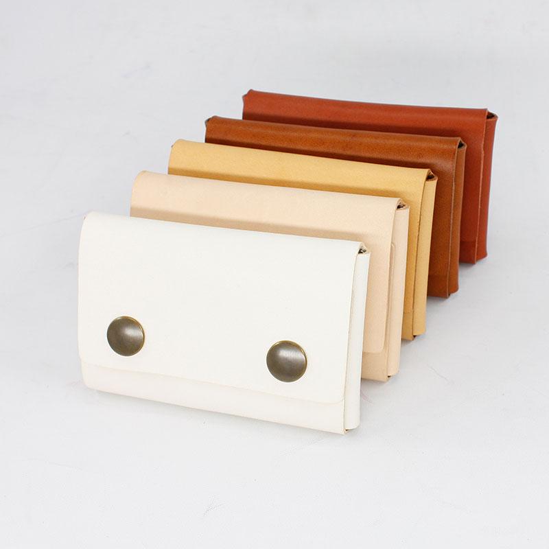 HANDMADE LEATHER CUTE Women Card Change Holder Pouch PERSONALIZED MONOGRAMMED GIFT CUSTOM Coin Wallet Holder