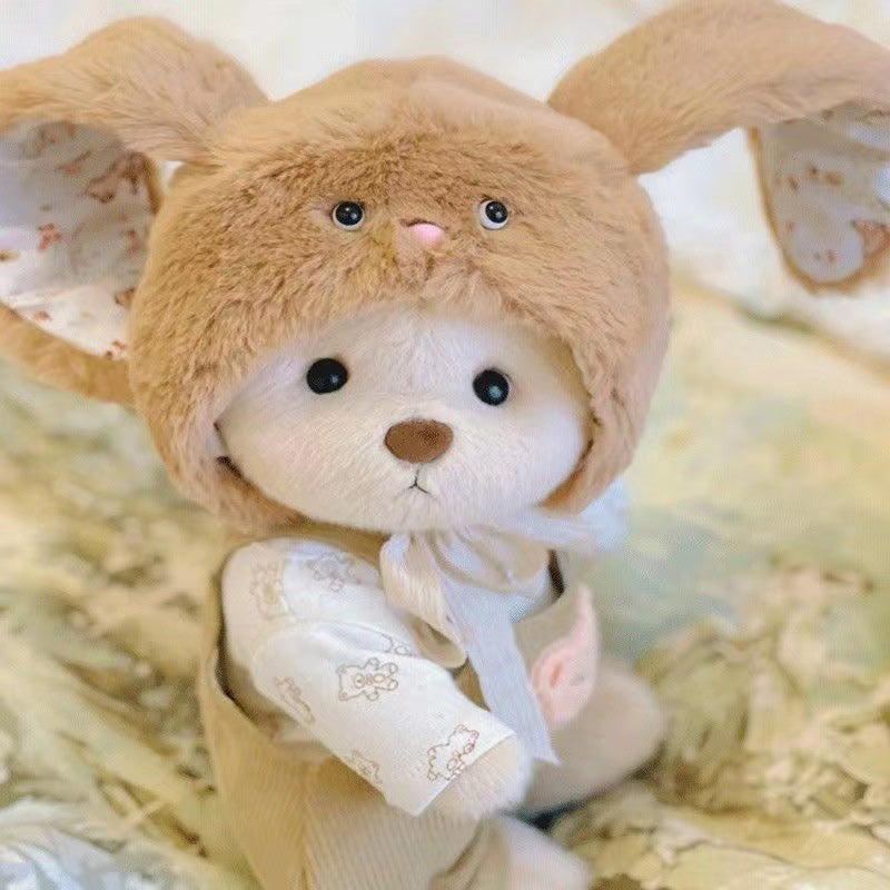 Handmade Toy Baby Bear, Teddy Bear Cloth Doll, Cotton Teddy Bears