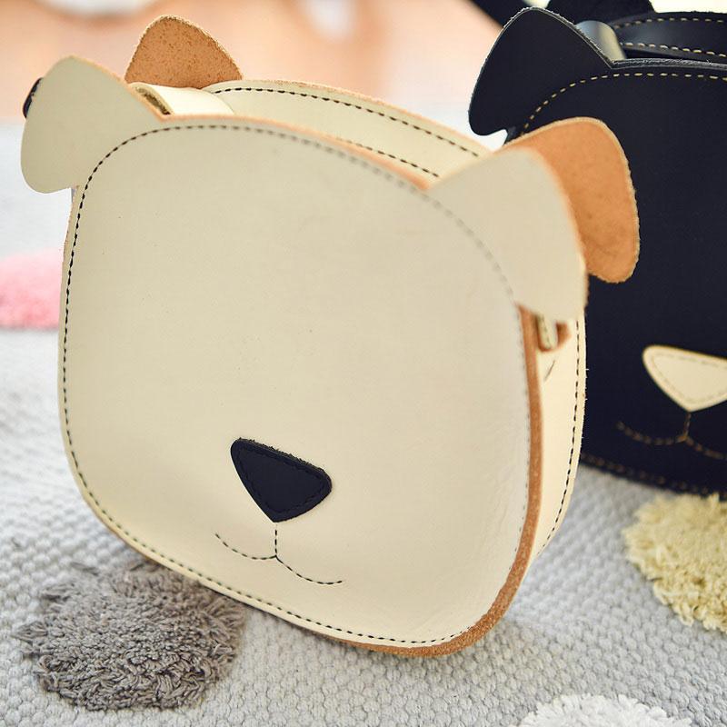 Handmade Leather Cute Dog Round Bag Shoulder Bag Personalized Monogrammed Gift Custom Crossbody Bag Purse Shoulder Bag Purse