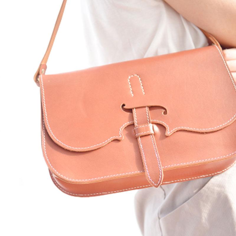 Handmade Leather Cute Red Shoulder Bag Personalized Monogrammed Gift Custom Women Crossbody Bag Purse Purse