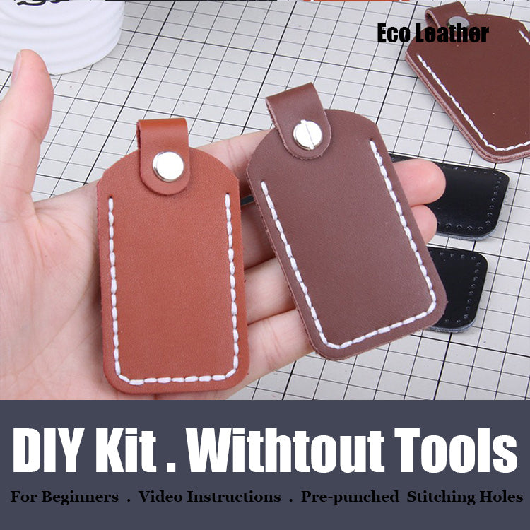 Cute DIY Leather Access Card Holder Kits DIY Leather Project DIY Leather Card Holders DIY Kit