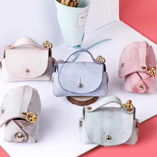 leather coin bag