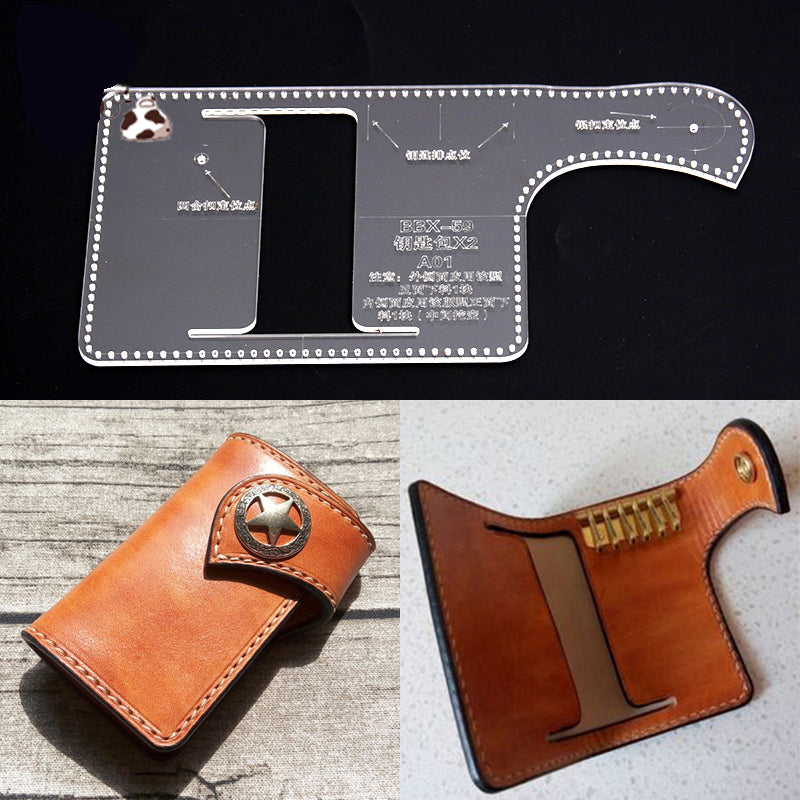 leather-pattern-leather-key-wallet-pattern-biker-wallet-leather-craft-feltify