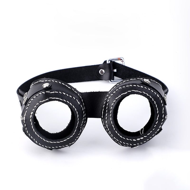 Leather Pattern Leather Punk Goggles Patterns Motorcycle Goggles Leath – Feltify