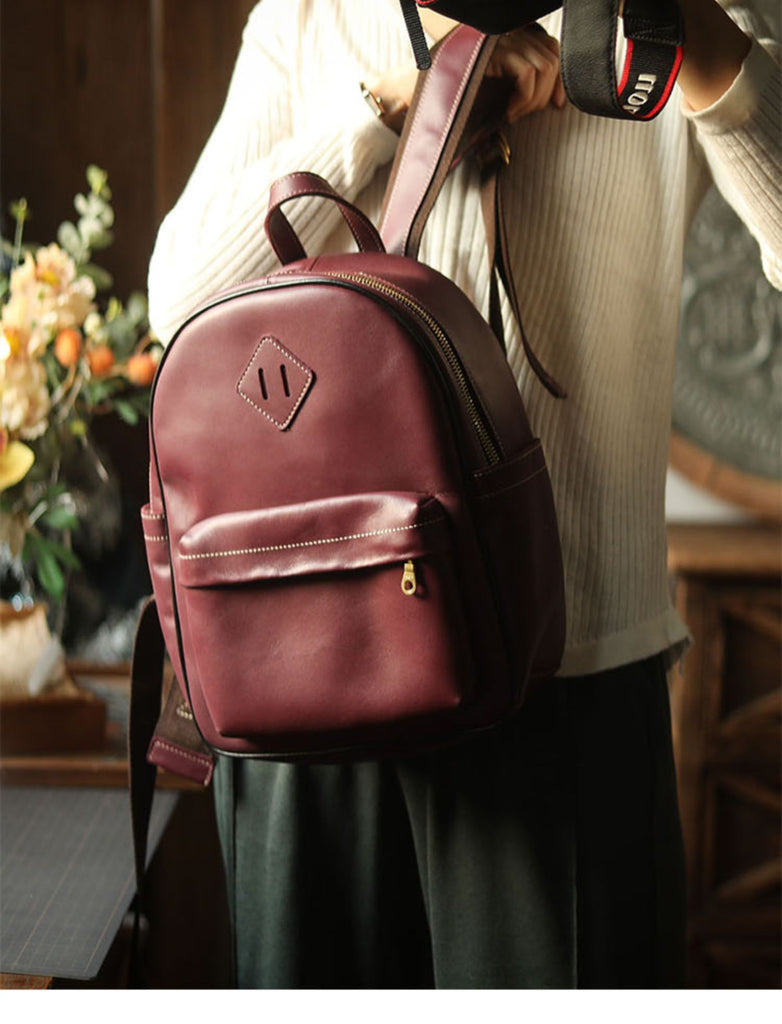 Buy Leather Backpacks Online In India At Best Price  MaheTri