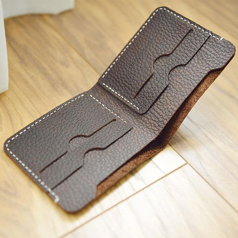 Men's Personalized Bifold Leather Wallet
