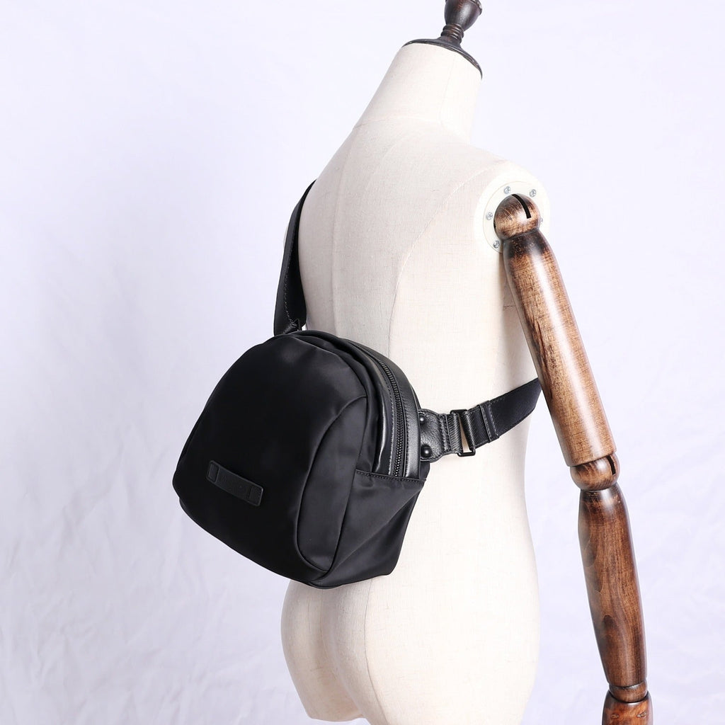 nylon shoulder bag Nylon Crossbody Bags Mens Crossbody Nylon Bag Leather Nylon Sling Bag Nylon Crossbody Bag