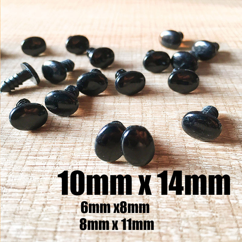 Toy Safety Noses: Animal/Dog - Black