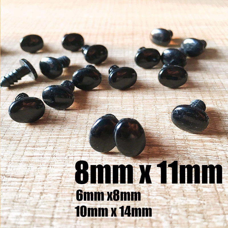 Toy Safety Noses: Animal/Dog - Black