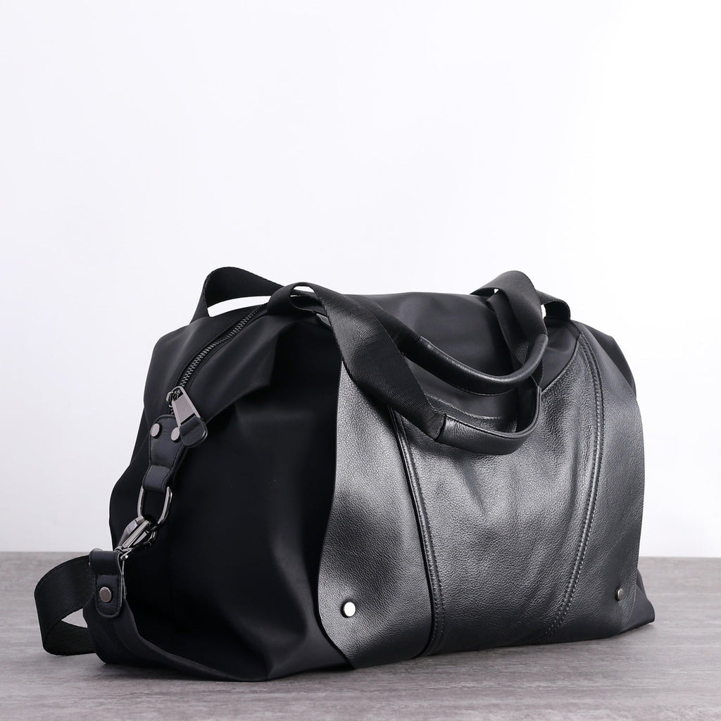 crossbody nylon travel bags Black Nylon Crossbody Bag Womens Nylon Travel Bag Nylon Duffle Bag for –  Feltify