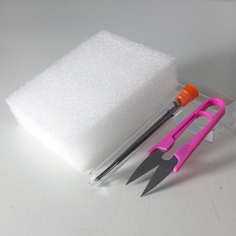 Needle Felting Kit for Beginner 6 Felting Needles Needle Felting Needle with Foam Needle Felting Supplies Needle Felting Tools