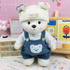 The Best Teddy Bear With Corduroy Overall Doll Overall Cos Stuffed Bears Toy Christmas Gifts for Her / Girlfriend Mom Kids
