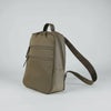 Womens Nylon Backpack Bag Khaki Best Satchel Backpack Nylon School Rucksack for Ladies